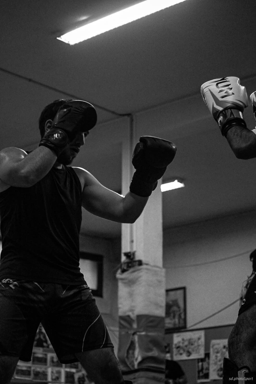 Boxe à Auch — shooting sportif Steven Dufour